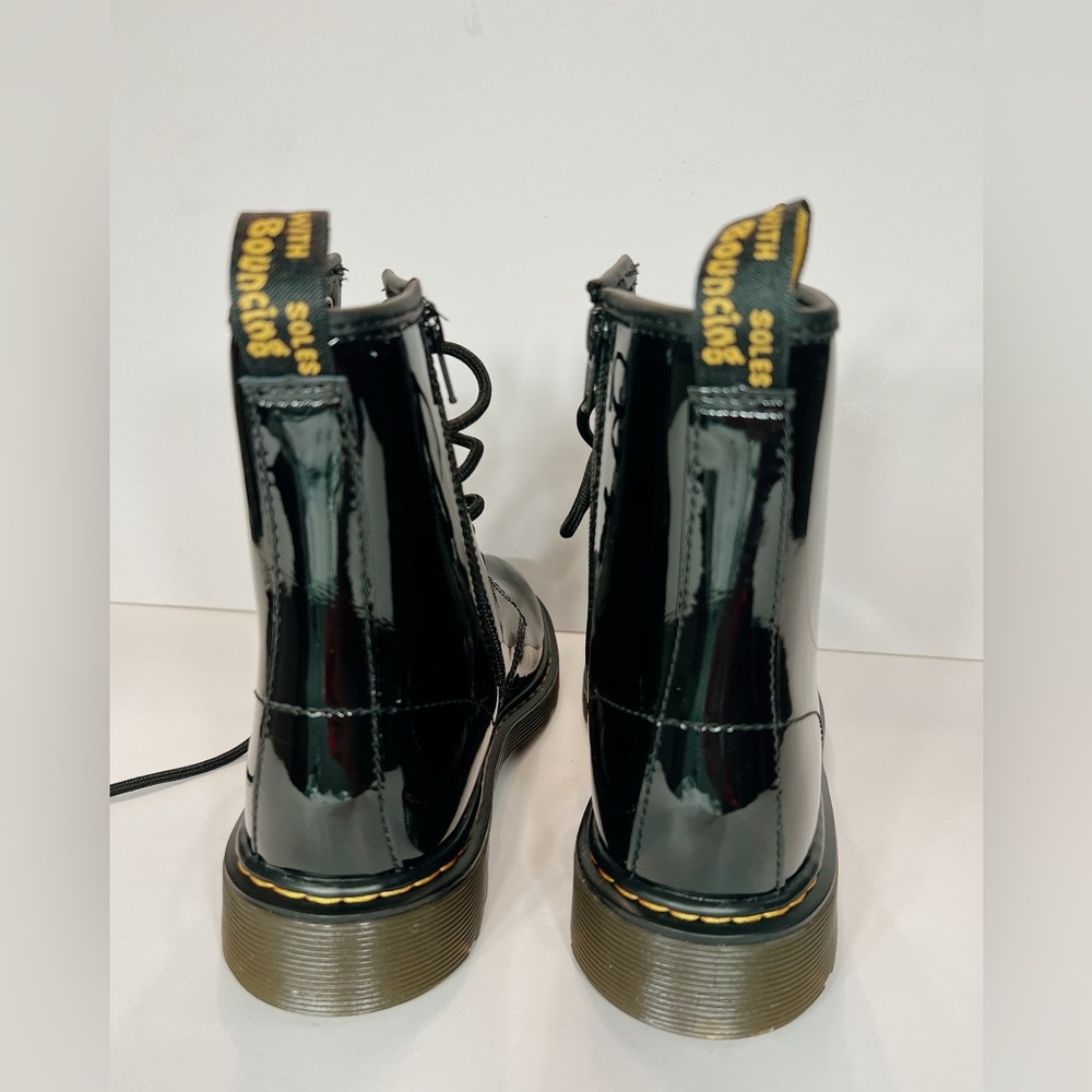 Dr. Martens Patent Leather Boot in Black SZ 7US L - Picture 5 of 10